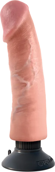 Dildos Pipedreams King Cock 9 Vibrating Cock Flesh