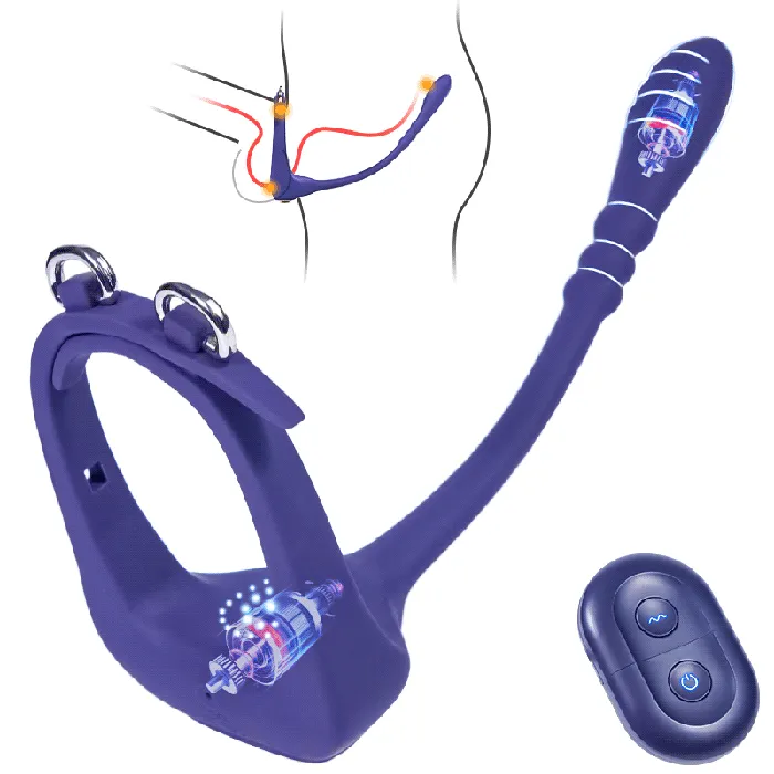 Wegasm Male Sex Toys Lord Of The Rings 10 Vibrating Penis Ring Anal Toy