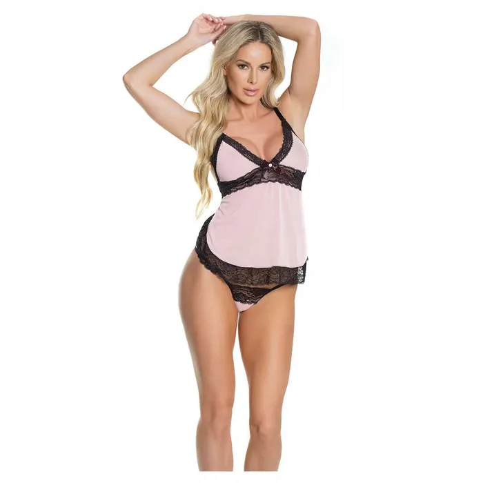 Coquette Mesh Apron Babydoll G String iloveexcitement Vibrators