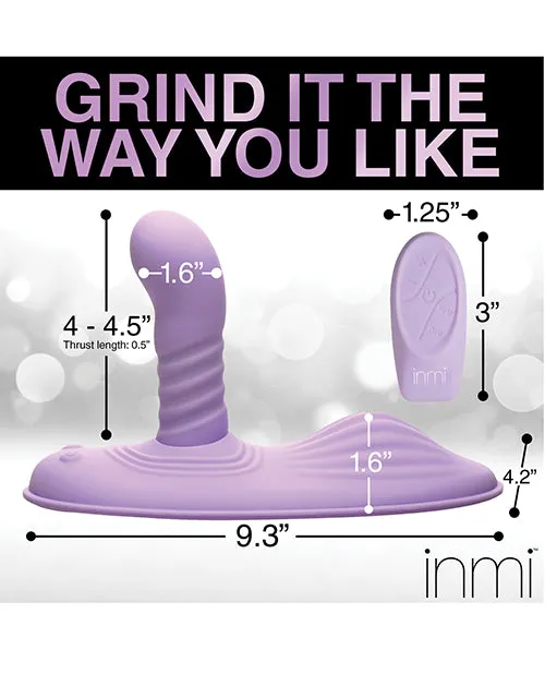 Vibrators Xr LLC Inmi Thrust N Grind Thrusting Vibrating Silicone Grinder Purple Vibrators Xr LLC Inmi Thrust N Grind Thrusting Vibrating Silicone Grinder Purple