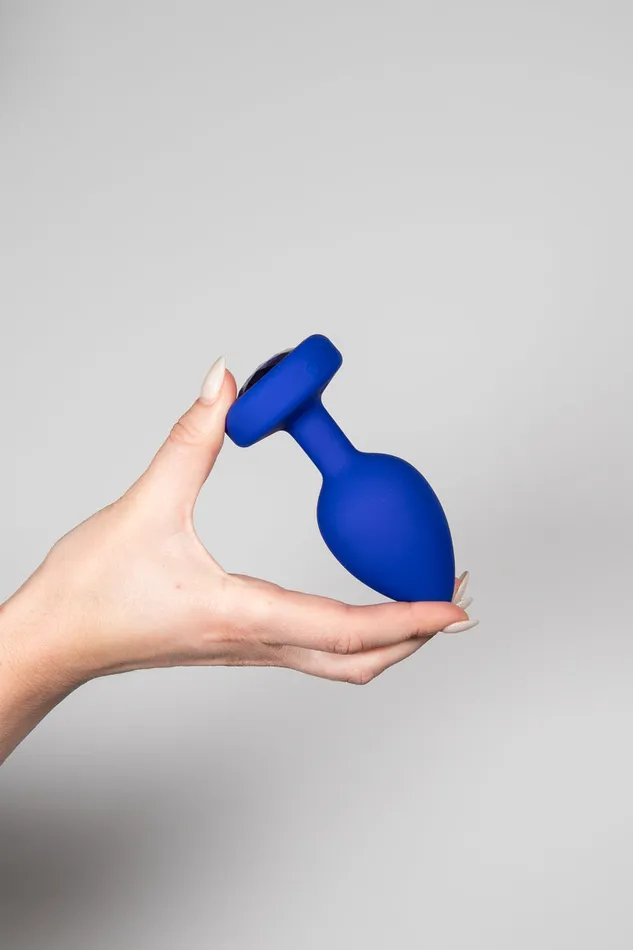 Anal bVibe Vibrating Jewel Butt Plug Posmo