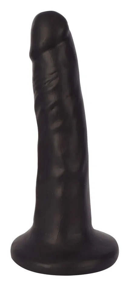 Curve Toys Dildos Thinz Slim Dong Black Brown Flesh small Curve Toys Dildos Thinz Slim Dong Black Brown Flesh small