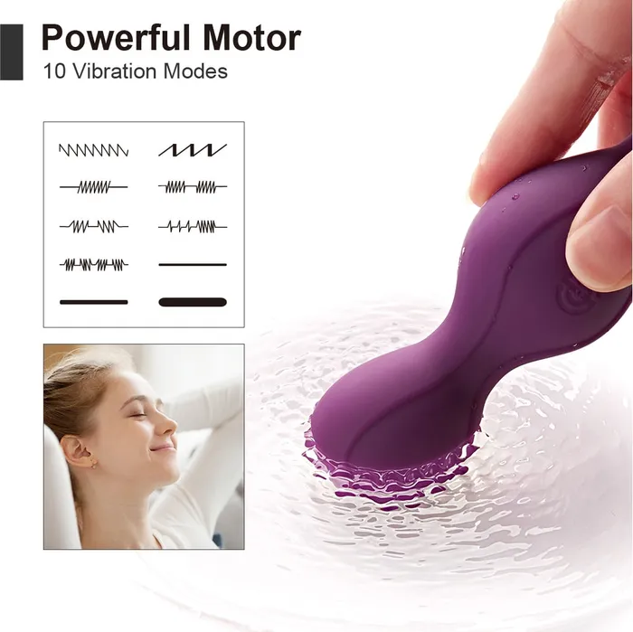 Male Sex Toys Own Pleasures Vagina Vibrating Balls 10 Speeds