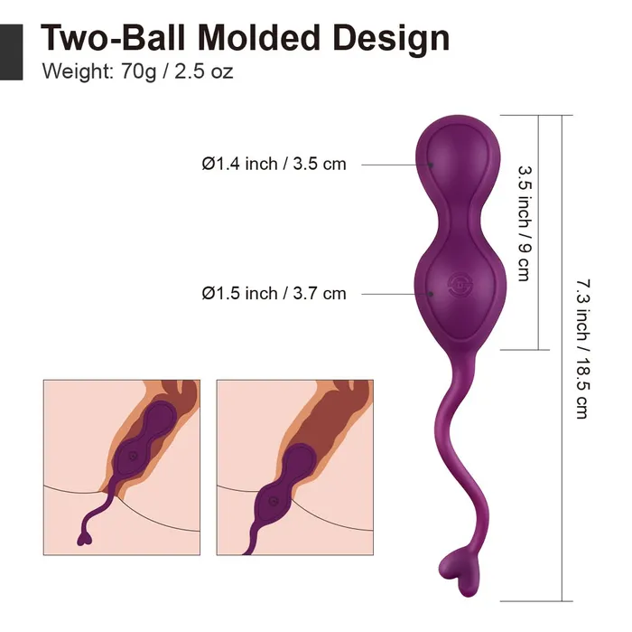 Male Sex Toys Own Pleasures Vagina Vibrating Balls 10 Speeds