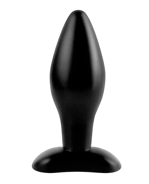 Anal Anal Fantasy Collection Medium Silicone Plug Black Pipedream Products Anal Anal Fantasy Collection Medium Silicone Plug Black Pipedream Products