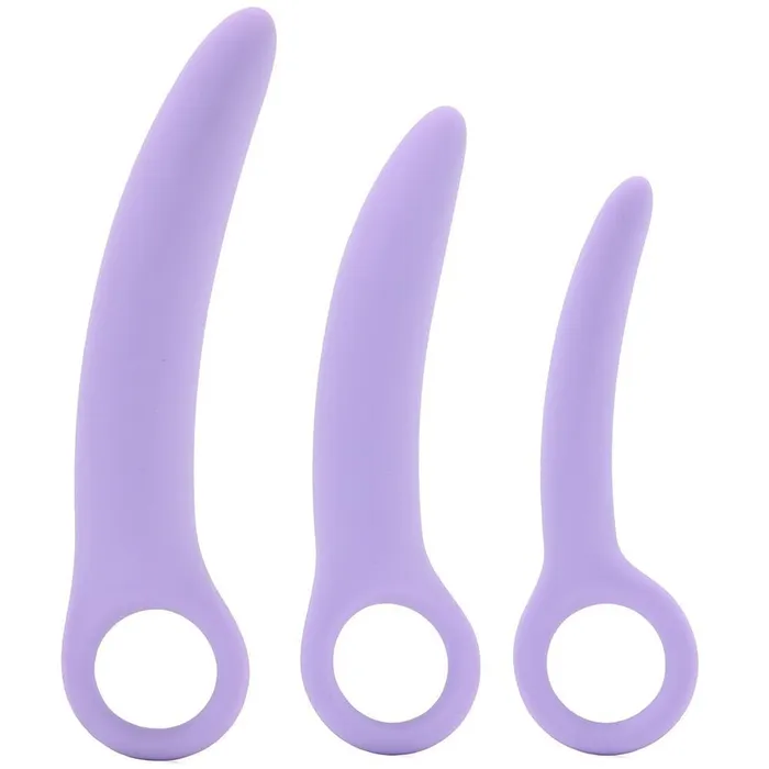 pink cherry Calexotics Dr Berman Alena Silicone Dilator Set Female Sex Toys pink cherry Calexotics Dr Berman Alena Silicone Dilator Set Female Sex Toys