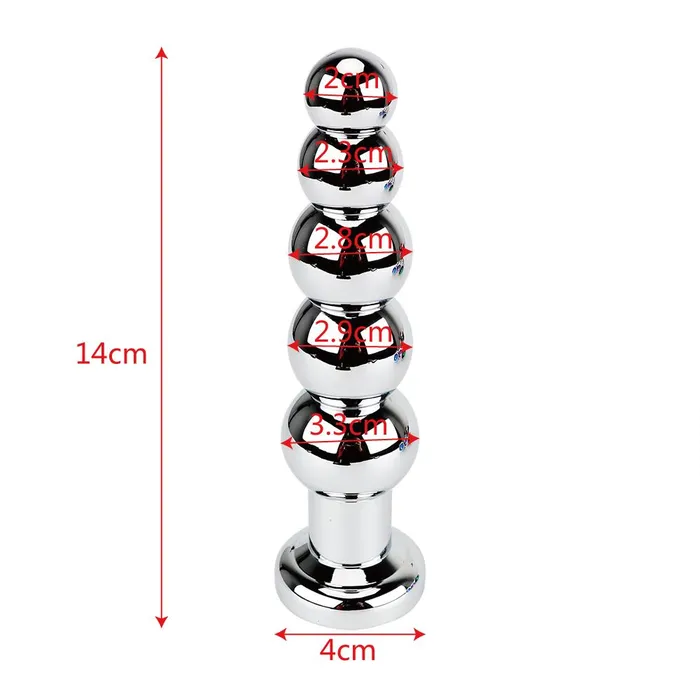 Stainless Steel Prostate Massager Butt Plug CHASTITY CAGE CO Anal Stainless Steel Prostate Massager Butt Plug CHASTITY CAGE CO Anal
