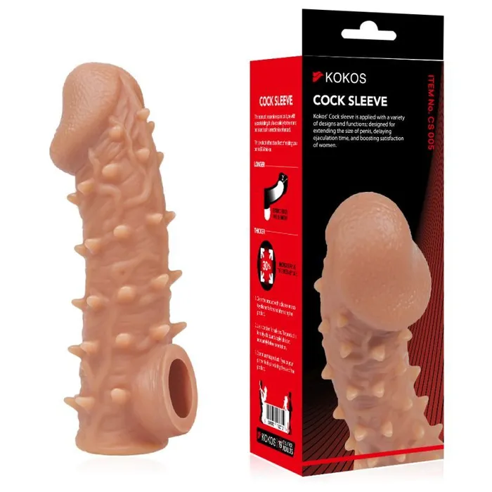 Cock Sleeve 5 Medium Flesh Kokos Male Sex Toys