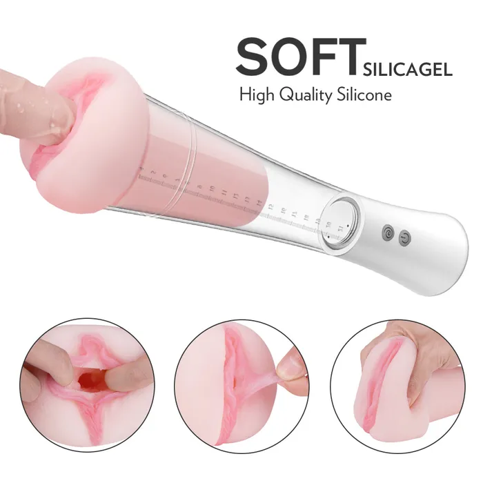 Male Sex Toys JazzToy Automatical Sucking Clamping Masturbator