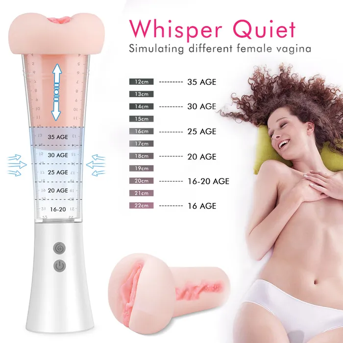 Male Sex Toys JazzToy Automatical Sucking Clamping Masturbator