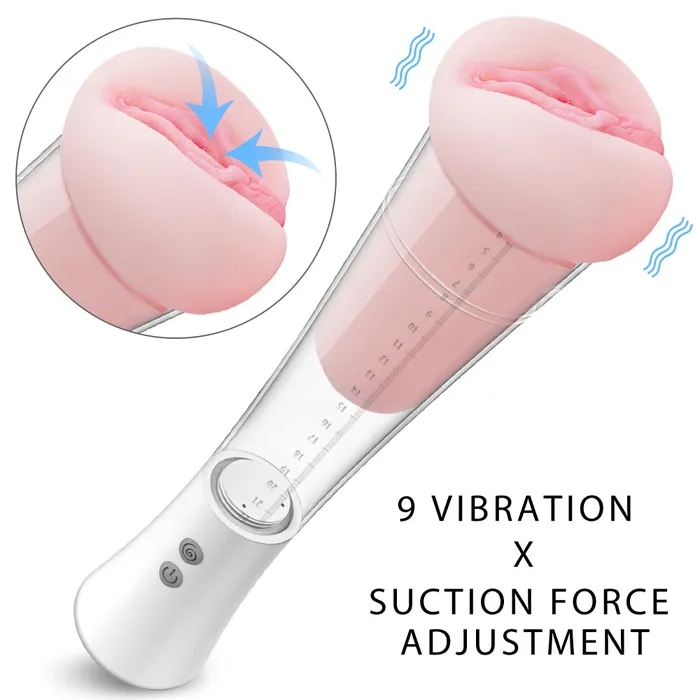 Male Sex Toys JazzToy Automatical Sucking Clamping Masturbator