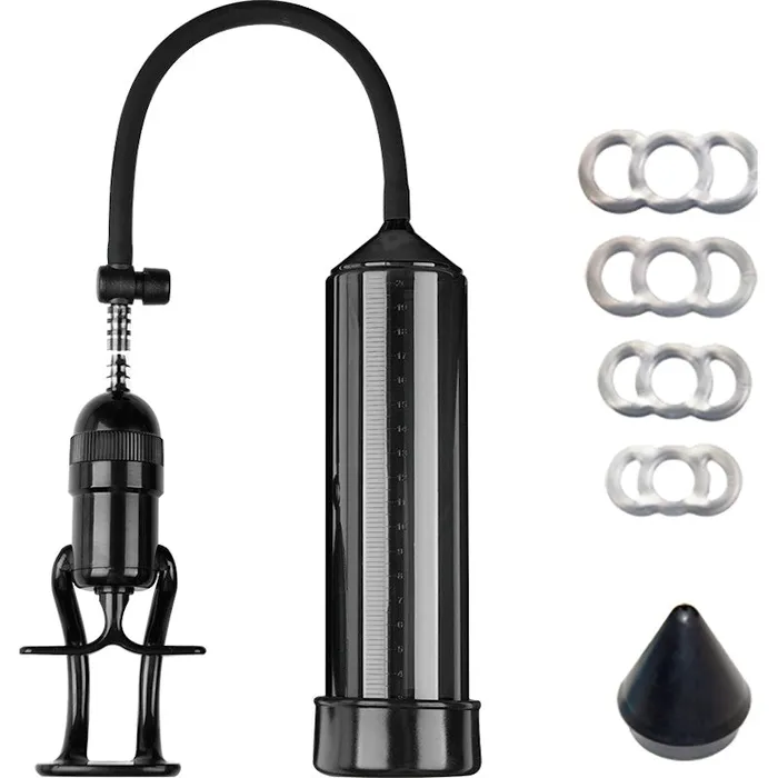 Male Sex Toys LuvPump Penis Pump Maximum ED AID Black