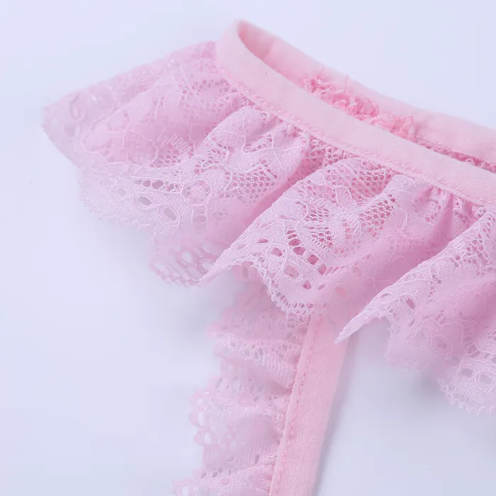 Sexy Lingerie Panties With Lace Sissy Crotchless Jockstrap Briefs With Open Hole EVEs SECRETS Female Sex Toys