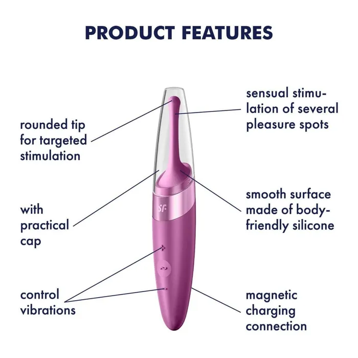 Vibrators Satisfyer Twirling Delight Tip Vibrator Lonbrook