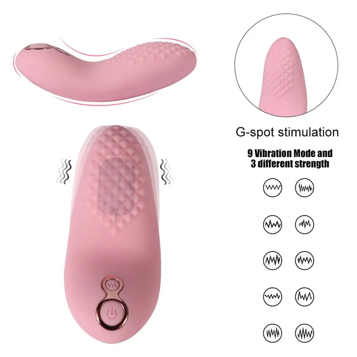 HEXHER Female Sex Toys Multifunctional Gspot Vibrating Stimulator 9 Modes