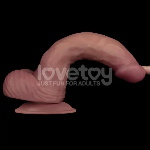 LVY Female Sex Toys 9 Vibrating Dual Density Power Cock