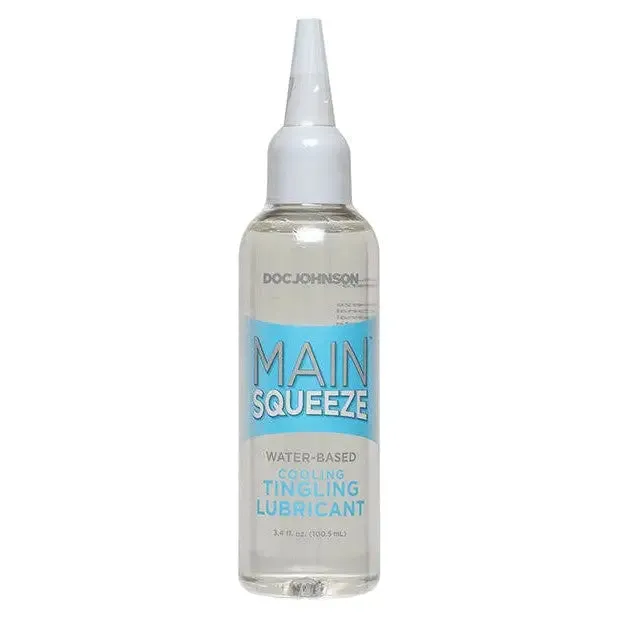 Doc Johnson Lubricants Main Squeeze CoolingTingling WaterBased Lubricant