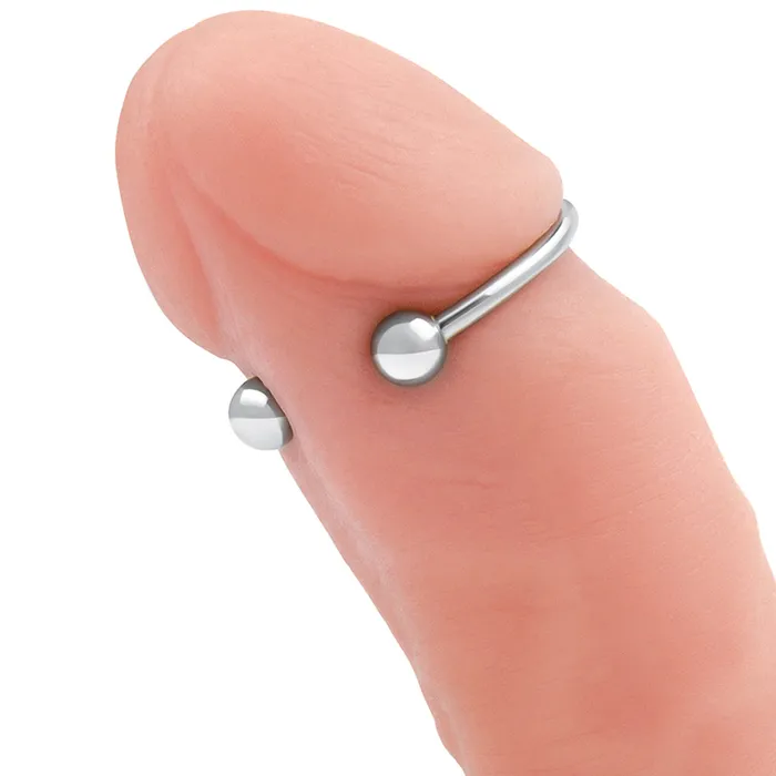 Electric Eel Male Sex Toys Blueline Steel 33mm Bull Nose Glans Ring