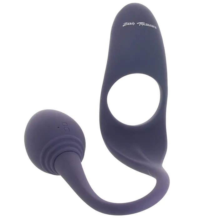 Evolved Novelties Anal Zero Tolerance Tip To Tail Ring Vibe and Plug