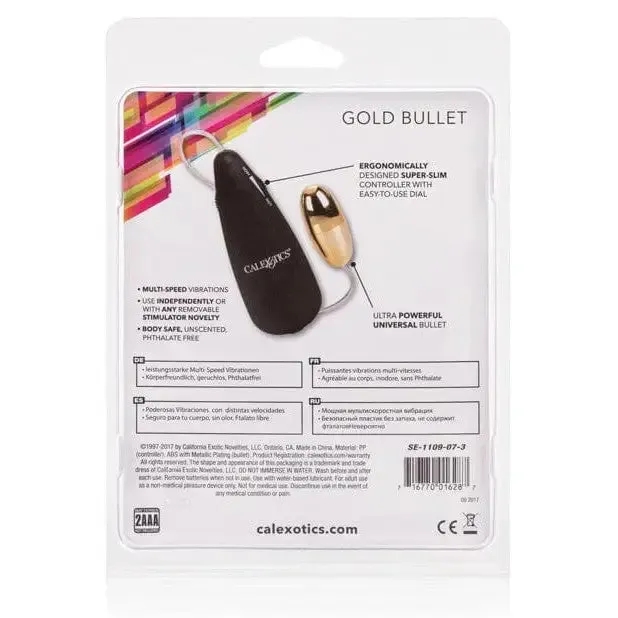 Female Sex Toys CalExotics Golden Bullet