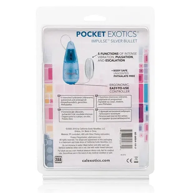 Female Sex Toys Impulse Pocket Paks Wsilver Bullet CalExotics