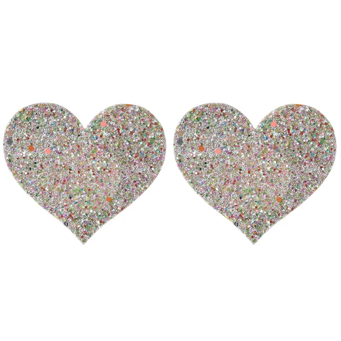 Female Sex Toys ns novelties Pretty Pasties Heart Flower Glow In The Dark Set