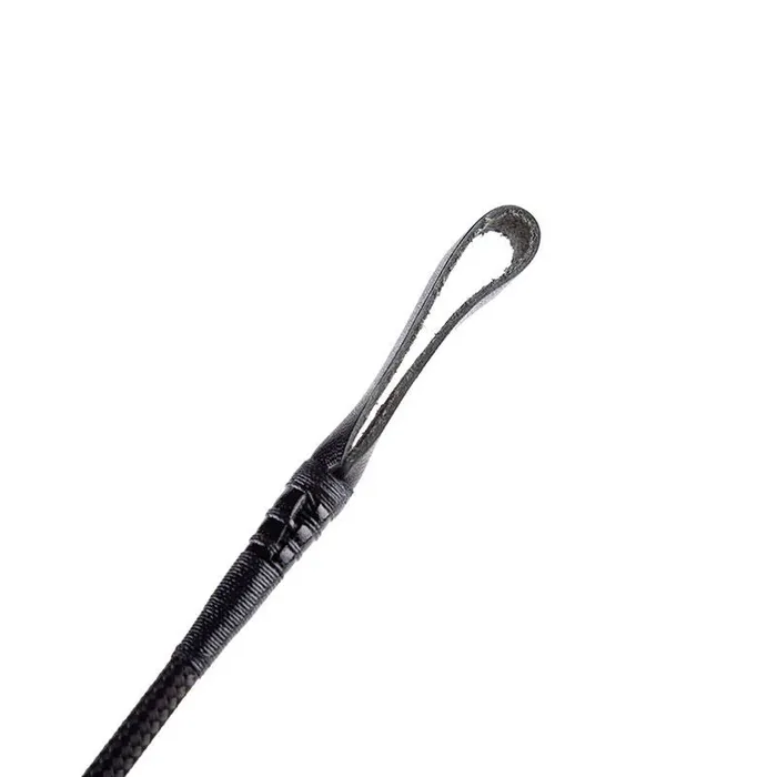 Leather Tip Crop Black REGULATION Anal