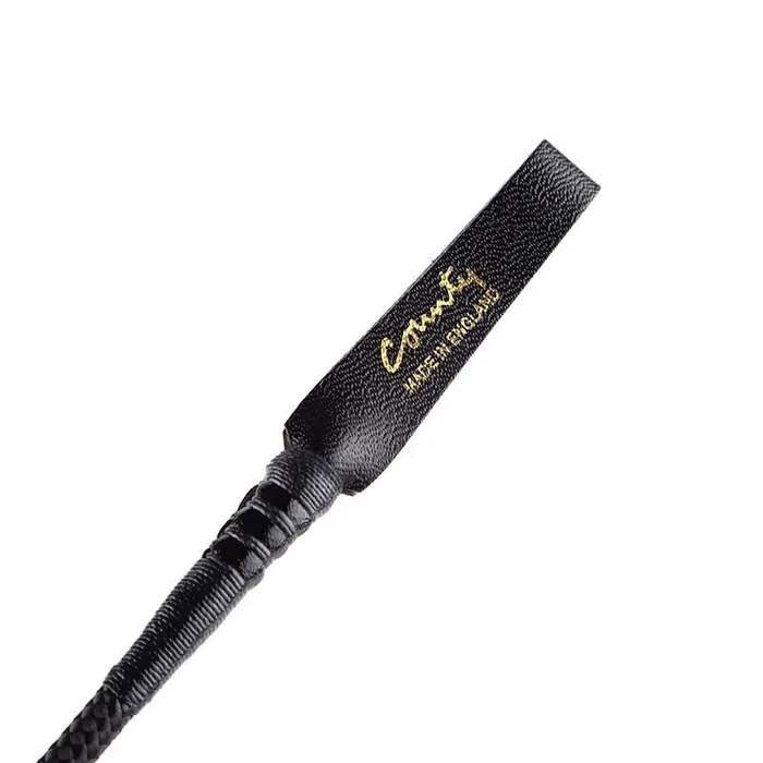 Leather Tip Crop Black REGULATION Anal
