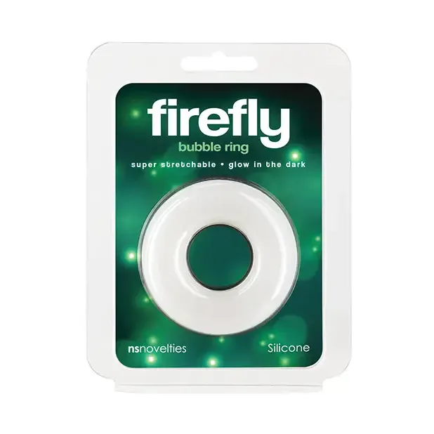 Male Sex Toys New Sensations Novelties Inc Firefly Bubble Ring Large White