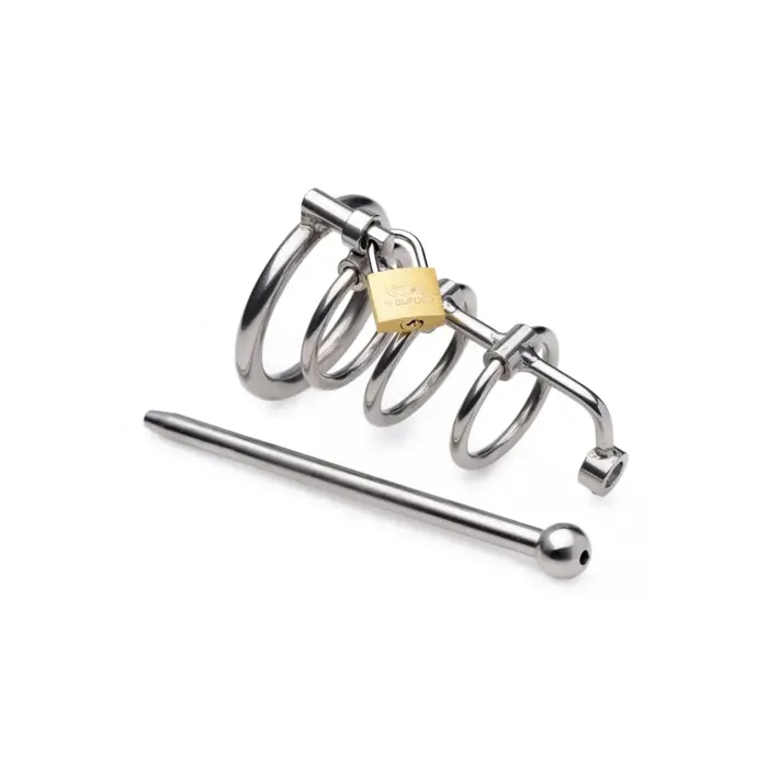 Master Series Male Sex Toys Gates Of Hell Stainless Steel Adjustable Cum Through Sound Cage Master Series Male Sex Toys Gates Of Hell Stainless Steel Adjustable Cum Through Sound Cage