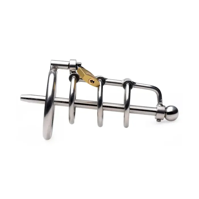 Master Series Male Sex Toys Gates Of Hell Stainless Steel Adjustable Cum Through Sound Cage Master Series Male Sex Toys Gates Of Hell Stainless Steel Adjustable Cum Through Sound Cage