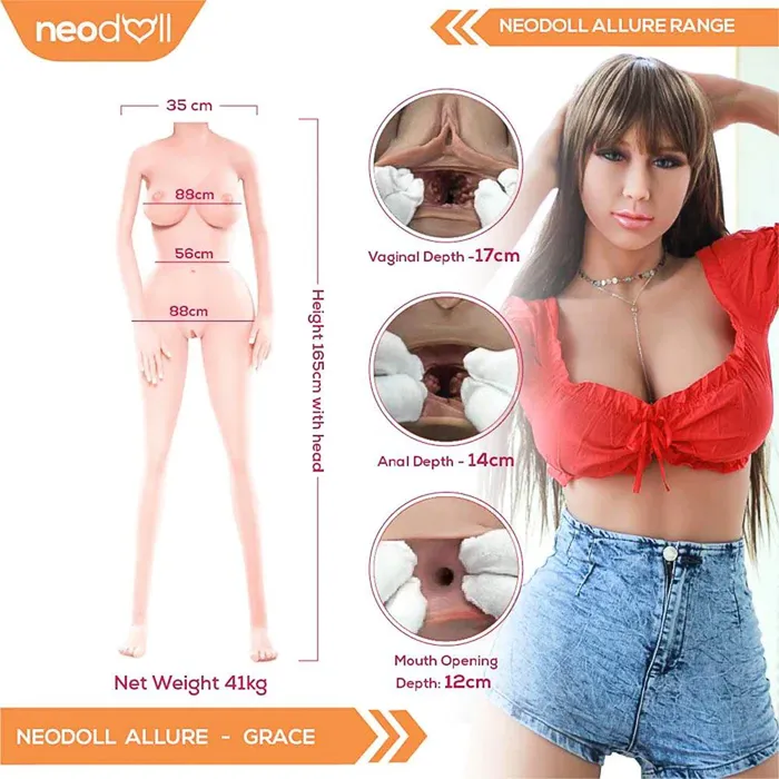 Neodoll Allure Grace Realistic Sex Doll 165cm Natural 6YE Doll Male Sex Toys Neodoll Allure Grace Realistic Sex Doll 165cm Natural 6YE Doll Male Sex Toys