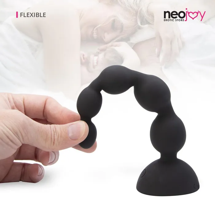 Neojoy Double Vibe Beads 10 Speeds Anal Vibrator Silicone Butt Plug Prostate Massager Adult Sex Toy Neojoy Anal