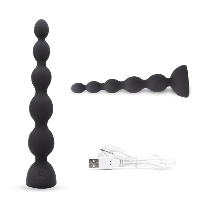 Neojoy Double Vibe Beads 10 Speeds Anal Vibrator Silicone Butt Plug Prostate Massager Adult Sex Toy Neojoy Anal