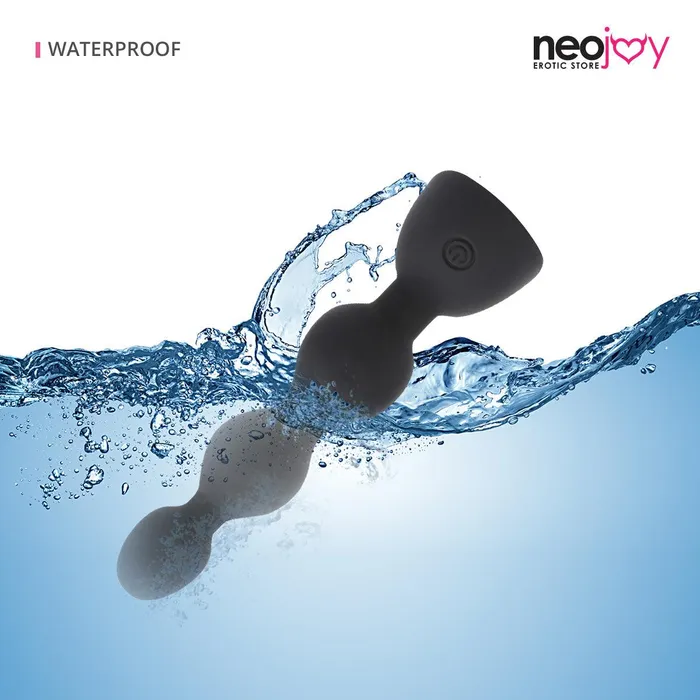 Neojoy Double Vibe Beads 10 Speeds Anal Vibrator Silicone Butt Plug Prostate Massager Adult Sex Toy Neojoy Anal