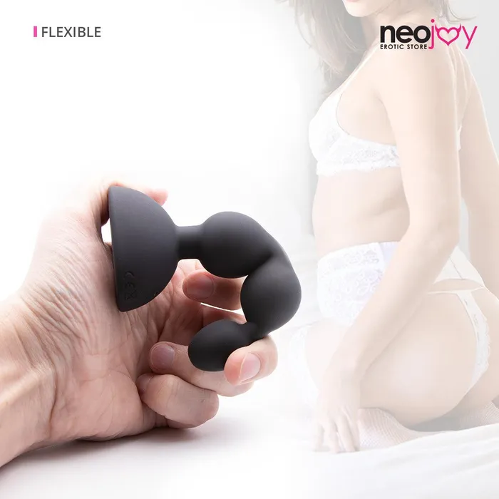 Neojoy Double Vibe Beads 10 Speeds Anal Vibrator Silicone Butt Plug Prostate Massager Adult Sex Toy Neojoy Anal