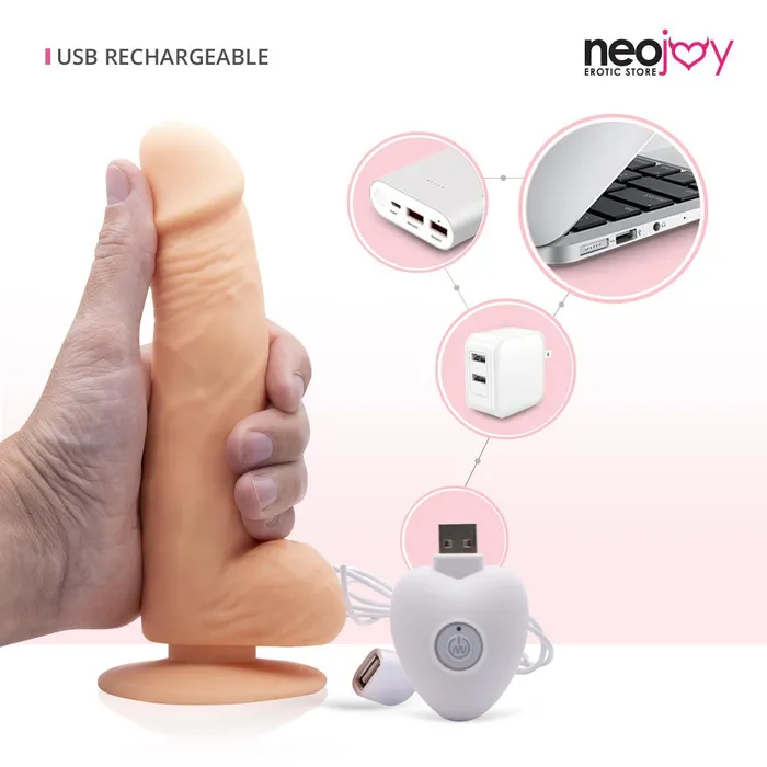 Neojoy Thrilldo Dong Silicon Flesh Realistic Dildo With Suction Cup Flesh 208cm 82 inch Neojoy Dildos