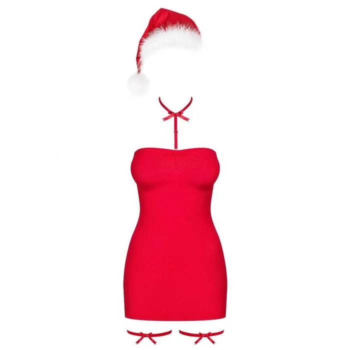 Obsessive Male Sex Toys OBSESSIVE KISSMAS CHEMISE LXL Obsessive Male Sex Toys OBSESSIVE KISSMAS CHEMISE LXL