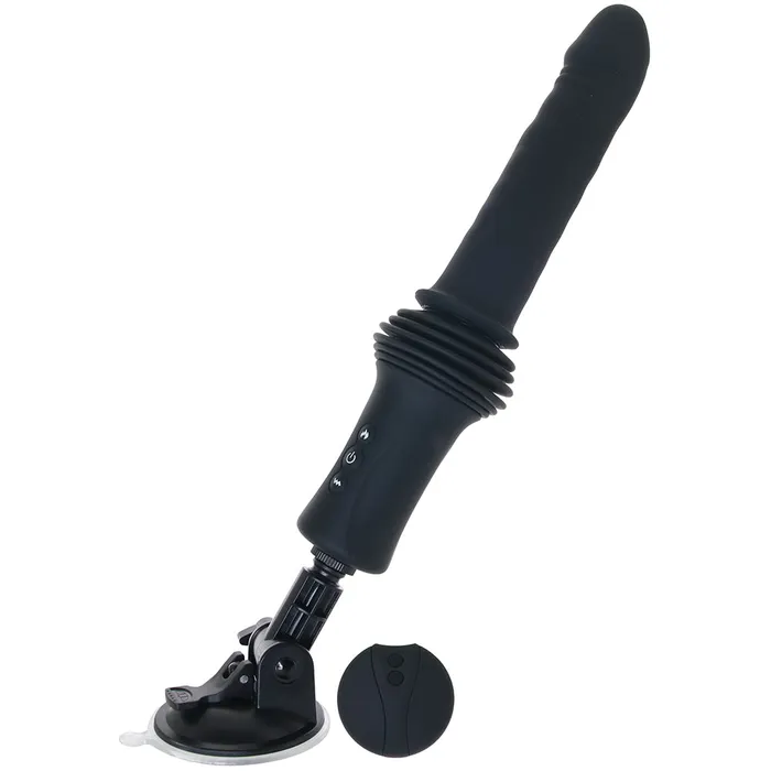 Renegade Super Stroker Thrusting Vibe in Black ns novelties Male Sex Toys