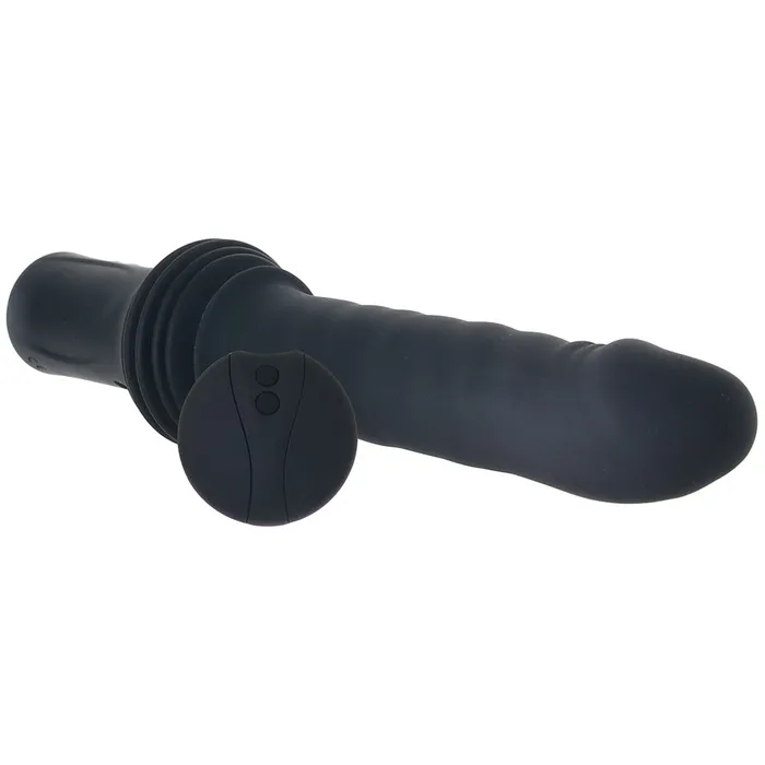 Renegade Super Stroker Thrusting Vibe in Black ns novelties Male Sex Toys
