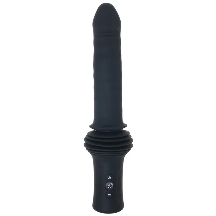 Renegade Super Stroker Thrusting Vibe in Black ns novelties Male Sex Toys