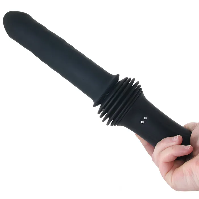 Renegade Super Stroker Thrusting Vibe in Black ns novelties Male Sex Toys