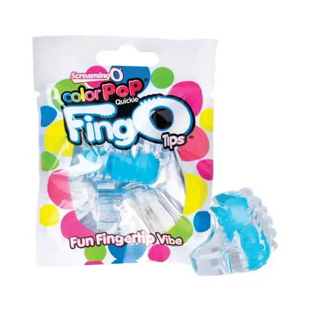 Screaming O Male Sex Toys Screaming O ColorPop FingO Tip Green Screaming O Male Sex Toys Screaming O ColorPop FingO Tip Green