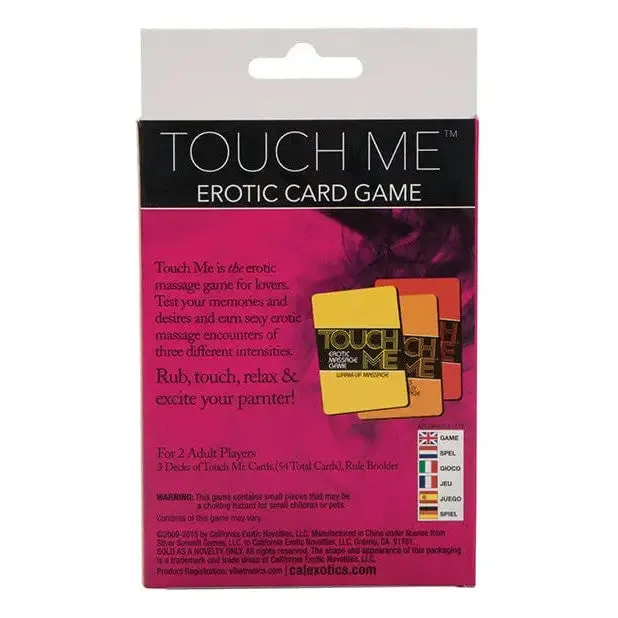 Touch Me Erotic Card Game CalExotics Games