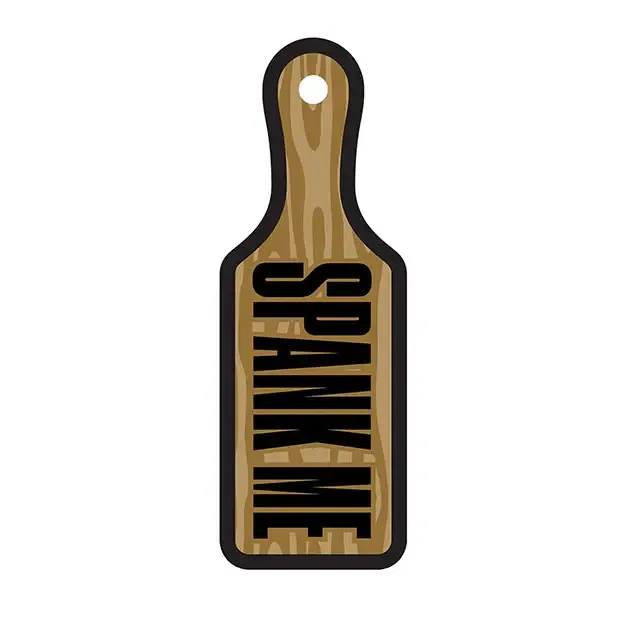 Wood Rocket Air Freshener Spank Me Paddle WoodRocket Vibrators Wood Rocket Air Freshener Spank Me Paddle WoodRocket Vibrators