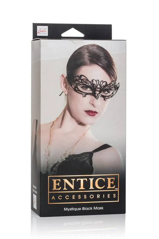 Cal Exotics Anal Cal Exotics Entice Mystique Black Mask
