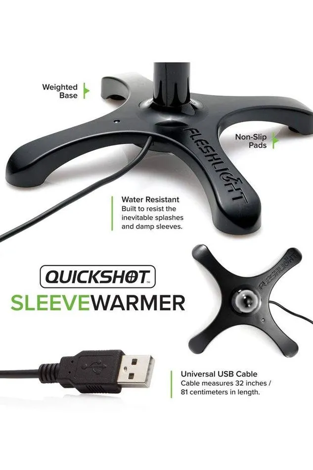 Fleshlight Fleshlight Accessories Quickshot Sleeve Warmer Male Sex Toys