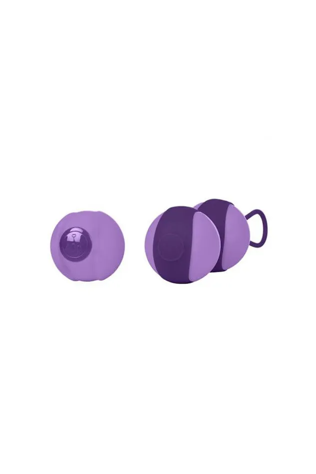 Jopen Key Stella II Double Kegel Ball Set Purple Jopen Female Sex Toys
