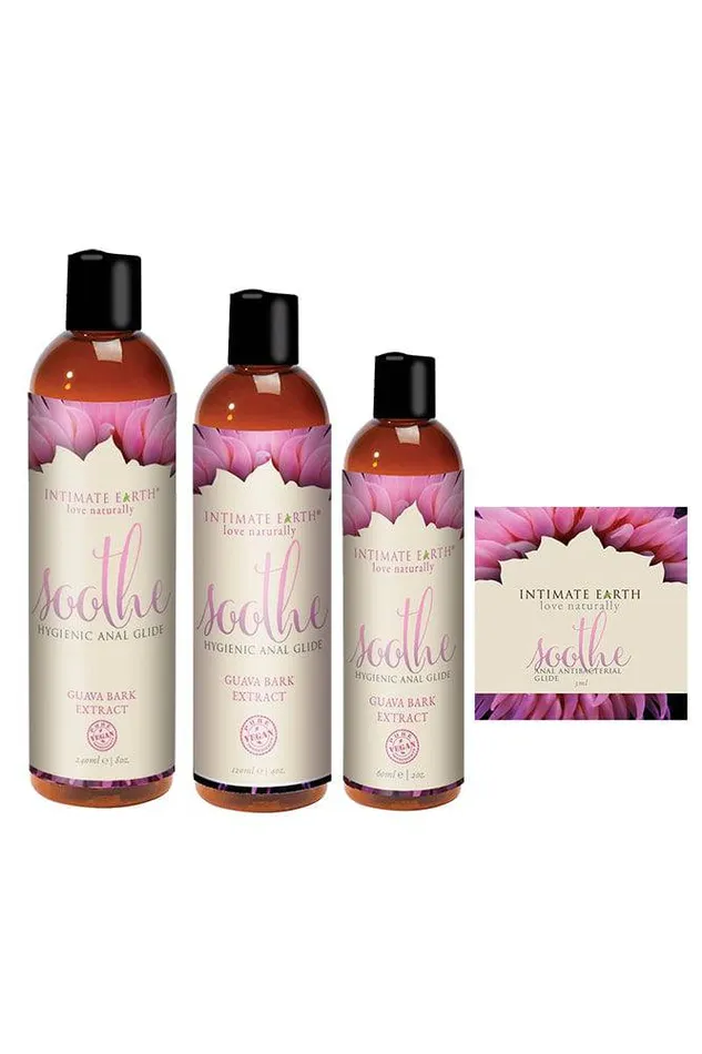 Lubricants Intimate Earth Soothe Anal Lubricant Various Sizes Intimate Earth Lubricants Intimate Earth Soothe Anal Lubricant Various Sizes Intimate Earth