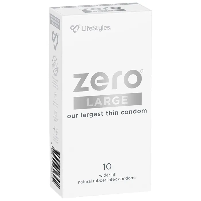 Male Sex Toys Lifestyles Condoms LifeStyles Zero ber Thin Large Condoms 10 Pack